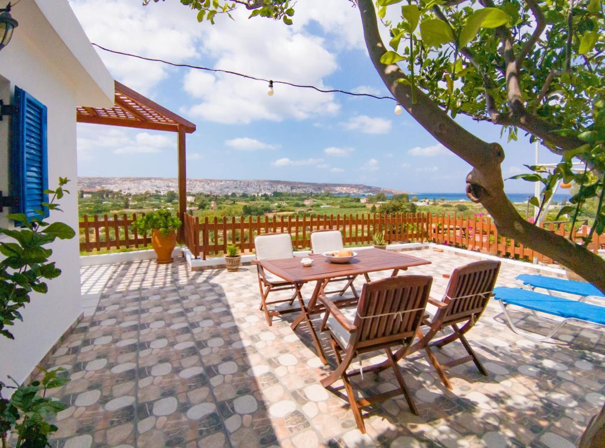 The Rock & The Lemon Tree Villa Sitia  Bagian luar foto